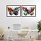 Stupell Industries Unique Patchworked Butterflies 2pc Floating Frame Set, design by Annabelle Hall